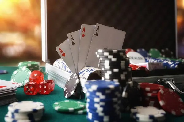 Live casino tables and sportsbook interface
